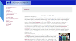 Desktop Screenshot of hernia-institute.com